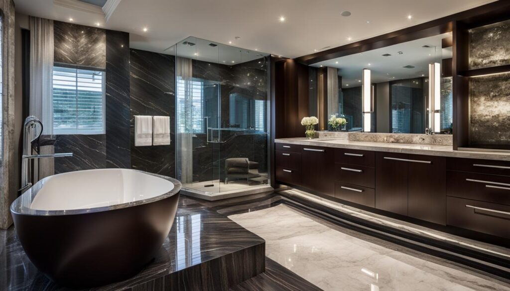 luxurious bathroom