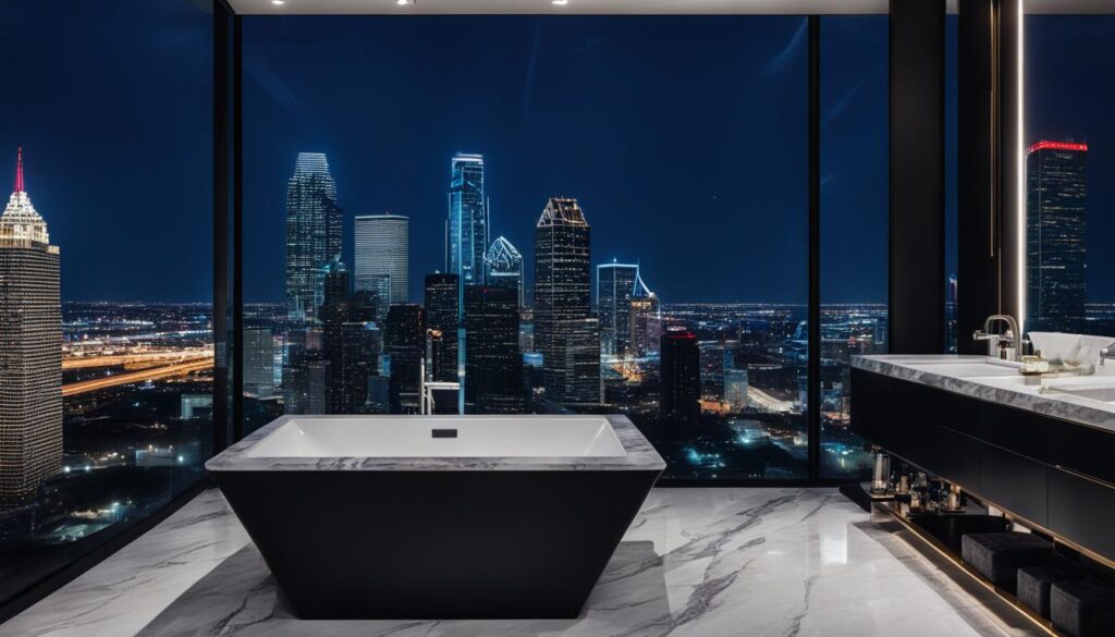 Modern bathroom design Dallas