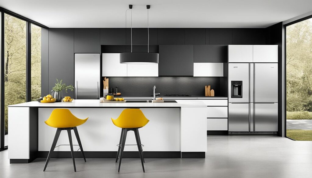 Cutting-edge modern kitchen design