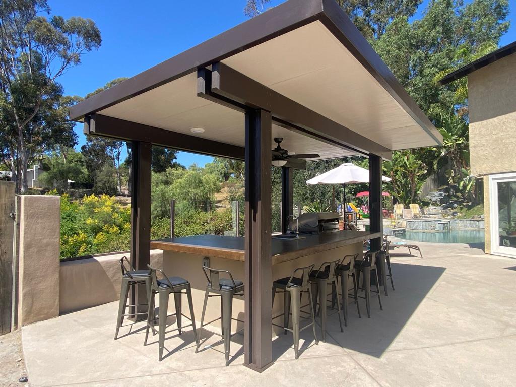 outdoor pergola