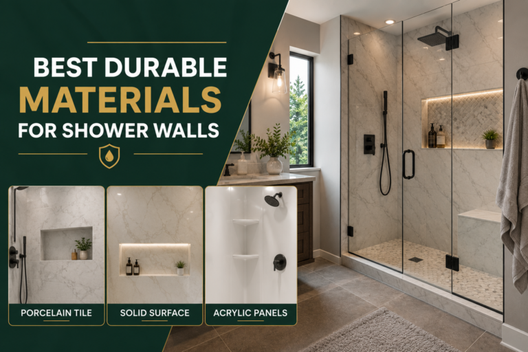Best Durable Materials for Shower Walls