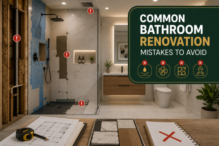 Common Bathroom Renovation Mistakes to Avoid