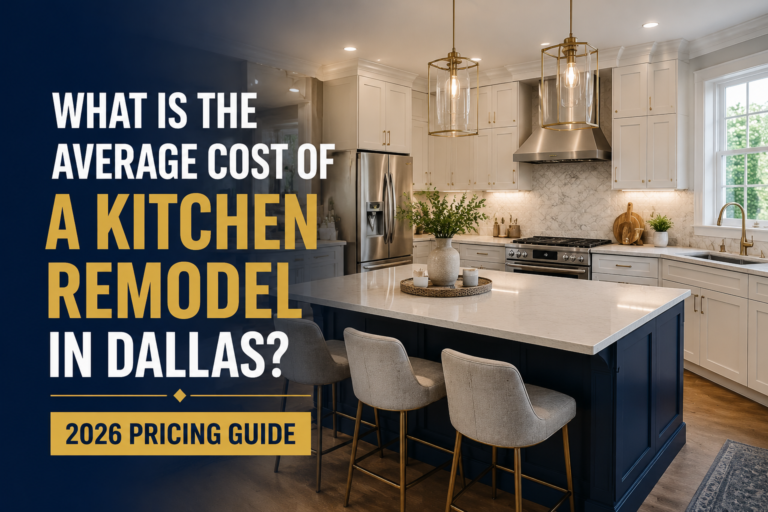 What Is the Average Cost of a Kitchen Remodel in Dallas