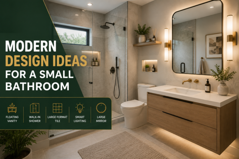 Modern Design Ideas for a Small Bathroom