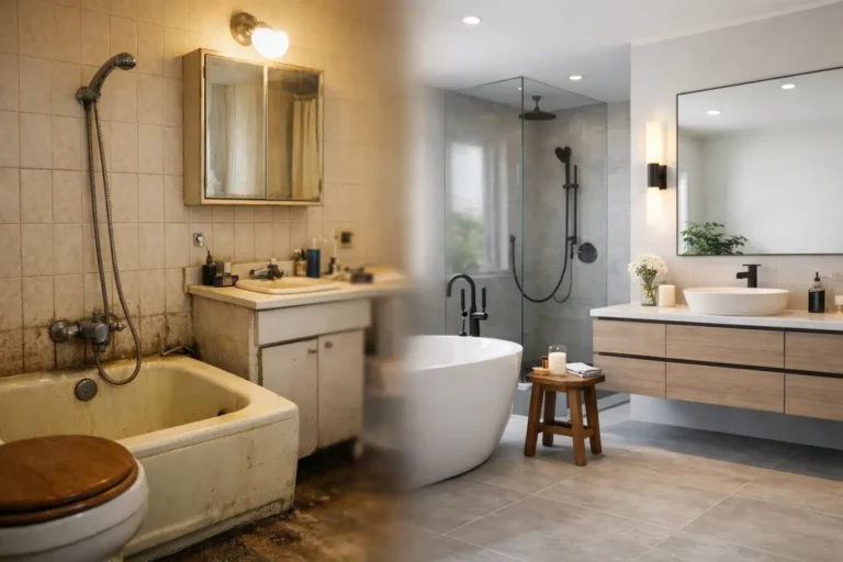 Bathroom Renovation Transformation Examples