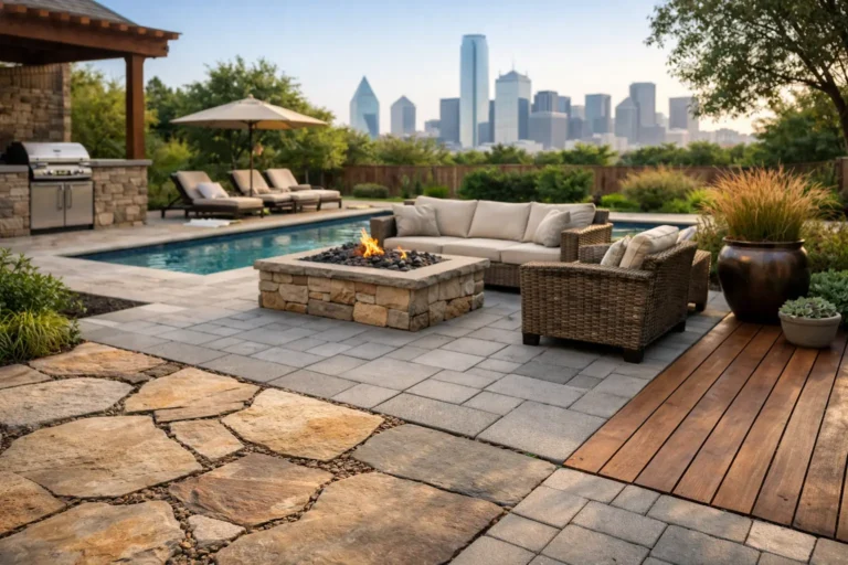 Best Patio Materials for Backyards in Dallas